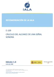 E-109 Ed.1 Cálculo del Alcance de una Señal Sonora June 1998
