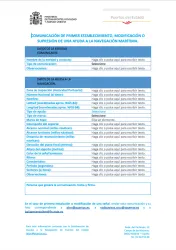 FORMULARIO COMUNICACION PRIMER ESTABLECIMIENTO, MODIFICACIÓN O SUPRESION MAYO 2021 FORMULARIO COMUNICACION PRIMER ESTABLECIMIENTO, MODIFICACIÓN O SUPRESION MAYO 2021