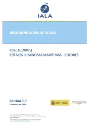 R0201 (E200-1) Ed.3  Señales Luminosas Marítimas Colores Dec 2018