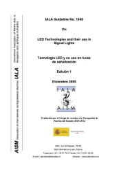 Guideline No. 1048 Tecnología LED y su uso en luces de señalización
