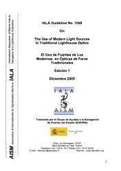 Guideline No. 1049 El Uso de Fuentes de Luz Modernas en Ópticas de Faros Tradicionales
