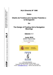 Guideline No. 1066 Sobre Diseño de Fondeos para Ayudas Flotantes a la Navegación