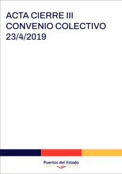 ACTA CIERRE III CONVENIO COLECTIVO 23/4/2019