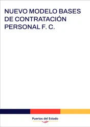 Nuevo modelo Bases de Contratación personal F. C. Nuevo modelo Bases de Contratación personal F. C.