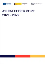 AYUDA FEDER POPE 2021-2027 portada del documento