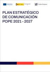 Plan Estratégico de Comunicación POPE 2021-2017 portada del documento