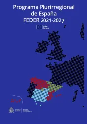 Programa Plurirregional de España FEDER 2021-2027 portada del documento