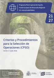 Criterios y Procedimientos para la Selección de Operaciones (CPSO) portada