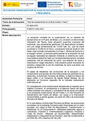 AP Bilbao - Red de saneamiento en el Abra Exterior. Fase I Portada