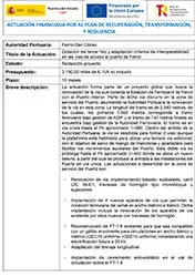 AP Ferrol - Dotación del tercer hilo y adaptación criterios de interoperabilidad en las vías de acceso al puerto de Ferrol Portada