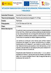 AP Huelva - Recinto para productos de dragado nº 4. 2ª fase Portada