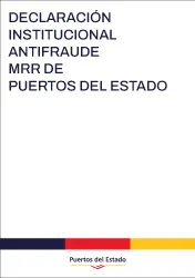 Declaración Institucional Antifraude MRR de PdE Portada
