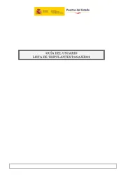 Guia del usuario - lista de tripulantes pasajeros