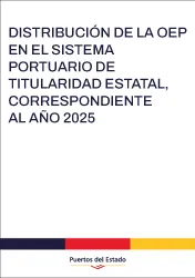Distribución de la OEP en el Sistema Portuario de Titularidad Estatal correspondiente al año 2025