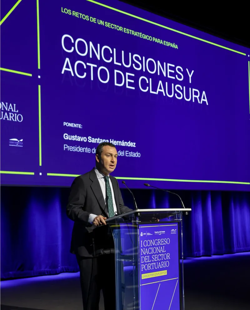 The 1st National Port Congress concludes with a roadmap to strengthen the competitiveness of a sector “strategic for Spain”