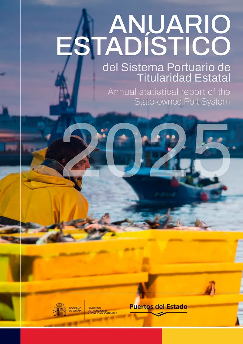 Puertos del Estado publishes the 2025 Statistical Yearbook, featuring comprehensive data on Spain’s state-o