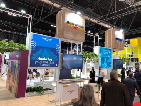 La sostenibilidad marca el rumbo de los puertos españoles en FITUR La sostenibilidad marca el rumbo de los puertos españoles en FITUR