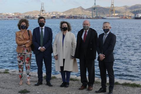 El presidente de Puertos del Estado destaca el papel del Puerto de Cartagena como una infraestructura clave para la recuperación económica. El presidente de Puertos del Estado destaca el papel del Puerto de Cartagena como una infraestructura clave para la recuperación económica.