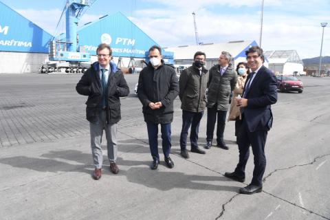 El presidente de Puertos del Estado se interesa por los proyectos estratégicos del Puerto de A Coruña El presidente de Puertos del Estado se interesa por los proyectos estratégicos del Puerto de A Coruña