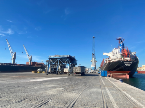 136,7 millones de toneladas de mercancías movidas en el primer trimestre del año 136,7 millones de toneladas de mercancías movidas en el primer trimestre del año