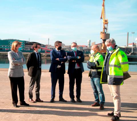 El presidente de Puertos del Estado visita el Puerto de Avilés y conoce de primera mano los principales planes y retos de la Autoridad Portuaria El presidente de Puertos del Estado visita el Puerto de Avilés y conoce de primera mano los principales planes y retos de la Autoridad Portuaria