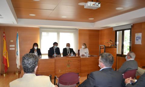 El presidente de Puertos del Estado visita el Puerto de Vilagarcía de Arousa El presidente de Puertos del Estado visita el Puerto de Vilagarcía de Arousa