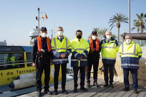 El presidente de Puertos del Estado y el presidente de la Autoridad Portuaria de Tarragona analizan los proyectos estratégicos del Port El presidente de Puertos del Estado y el presidente de la Autoridad Portuaria de Tarragona analizan los proyectos estratégicos del Port