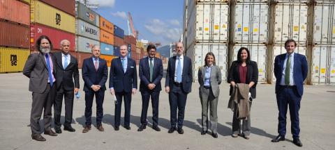 El presidente de Puertos del Estado visita el Puerto de Vigo para conocer sus proyectos de economía azul sostenible El presidente de Puertos del Estado visita el Puerto de Vigo para conocer sus proyectos de economía azul sostenible