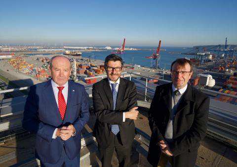 El presidente de Puertos del Estado visita el Puerto de Bilbao para conocer sus principales actuaciones y retos en operativa, innovación y medioambiente El presidente de Puertos del Estado visita el Puerto de Bilbao para conocer sus principales actuaciones y retos en operativa, innovación y medioambiente