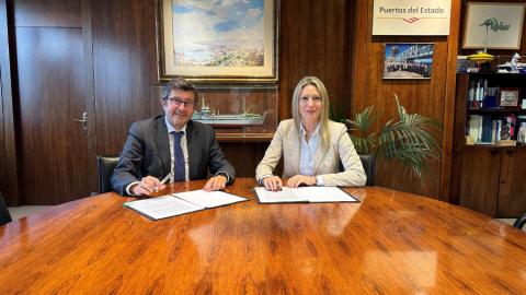 Puertos del Estado y WISTA firman un acuerdo de colaboración para impulsar el papel de la mujer en el sector marítimo firma