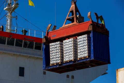 Los puertos españoles se posicionan como pieza clave en la cadena logística de productos frescos contenedor