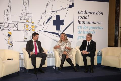 Puertos del Estado promotes the social and humanitarian sustainability of Spanish ports Puertos del Estado promotes the social and humanitarian sustainability of Spanish ports