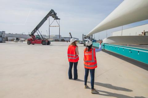 The Ports of Spain Showcase Their Strength as a Hub for Wind Power Component Transport in Europe The Ports of Spain Showcase Their Strength as a Hub for Wind Power Component Transport in Europe