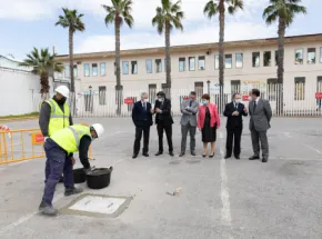 El presidente de Puertos del Estado visita el puerto de Ceuta