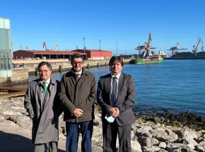 El presidente de Puertos del Estado destaca la mejora y creciente competitividad de &quot;El Musel&quot;