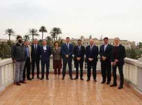 El presidente de Puertos del Estado destaca en su visita el carácter estratégico del Puerto de Melilla