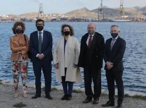 El presidente de Puertos del Estado destaca el papel del Puerto de Cartagena como una infraestructura clave para la recuperación económica.