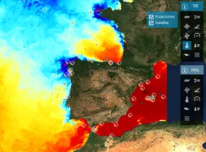 La temperatura del Mediterráneo superó los 31 ºC este verano