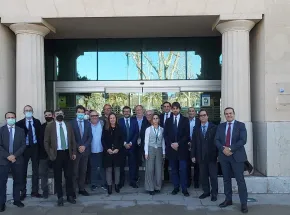 El presidente de Puertos del Estado visita el puerto de Palma