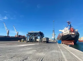 136,7 millones de toneladas de mercancías movidas en el primer trimestre del año