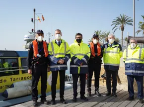 El presidente de Puertos del Estado y el presidente de la Autoridad Portuaria de Tarragona analizan los proyectos estratégicos del Port