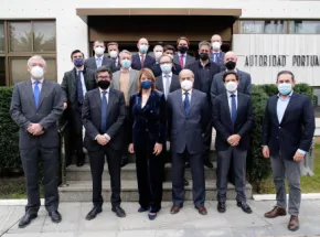 El presidente de Puertos del Estado conoce los proyectos de crecimiento del Puerto de Huelva