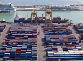 Foto de instalación portuaria