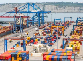 Foto de instalación portuaria