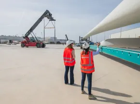 The Ports of Spain Showcase Their Strength as a Hub for Wind Power Component Transport in Europe